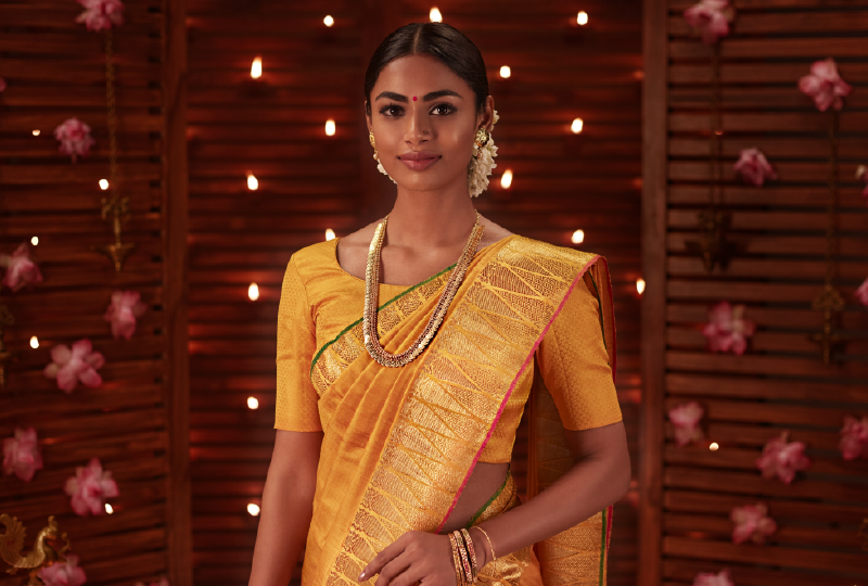 Saree for a wedding guest best sale