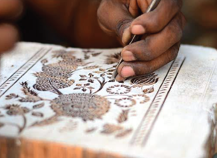 The Art of Woodblock Making – Sundari Silks