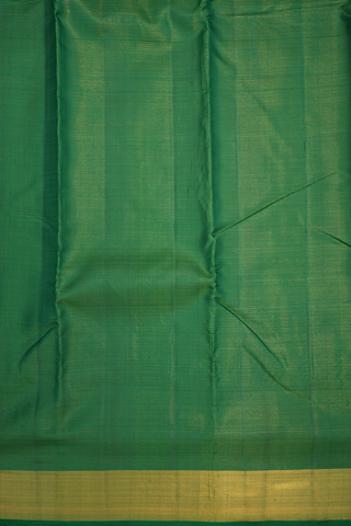 Zari Striped Green Kanchipuram Silk Saree