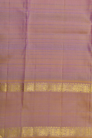 Zari Stripes Design Multicolor Kanchipuram Silk Saree