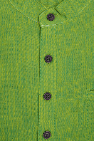 Assorted Yellow And Green Set Of 2 Size 36 Cotton Short Kurta