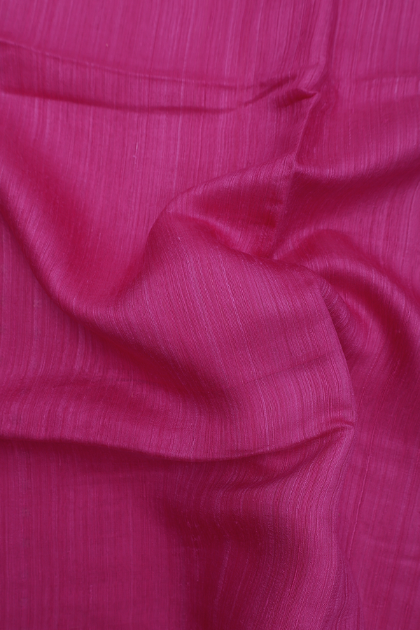 Bailu Silk Saree In Purple Rose With Contrast Border