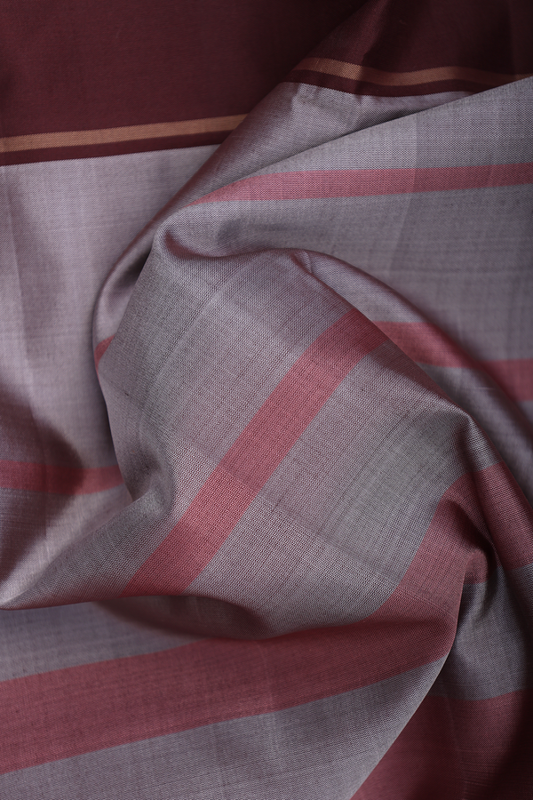 Soft Silk Saree In Multicolor With Half And Half Design