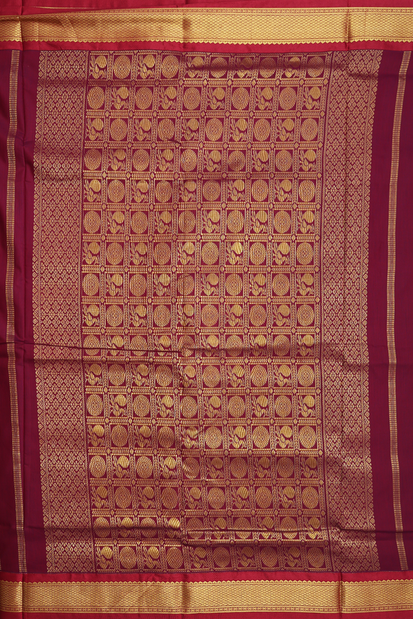 Nine Yards Apoorva Cotton In Peacock Blue With Floral Buttas