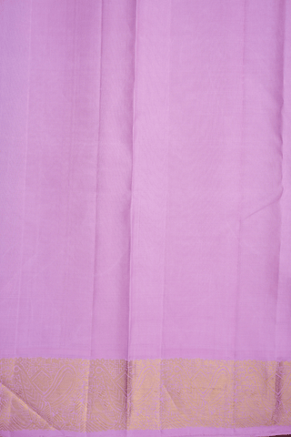 Jacquard Pattern Lotus Pink Kanchipuram Silk Saree