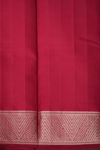 Jacquard Pattern Tan Brown Kanchipuram Silk Saree