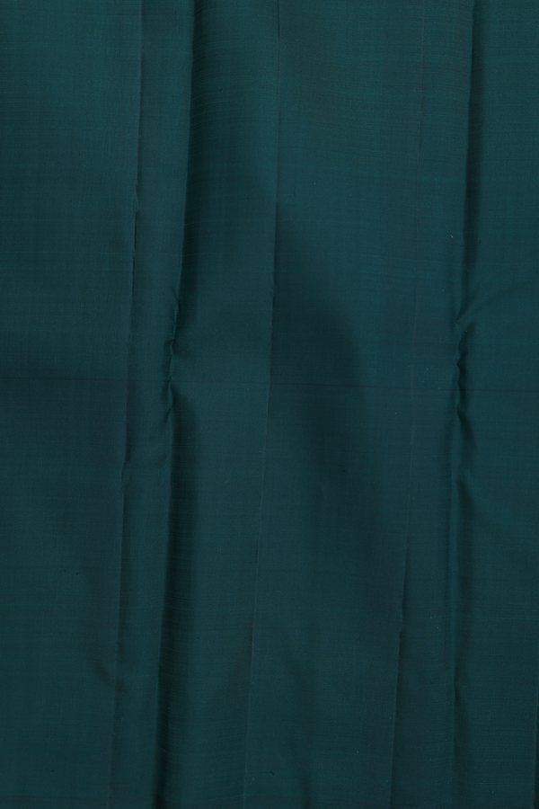 Kanchipuram Silk Saree In Dusty Brown With Floral Buttas