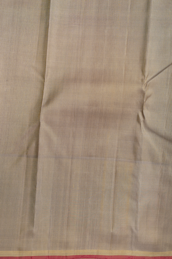 Kanchipuram Silk Saree In Multicolor With Checks Design