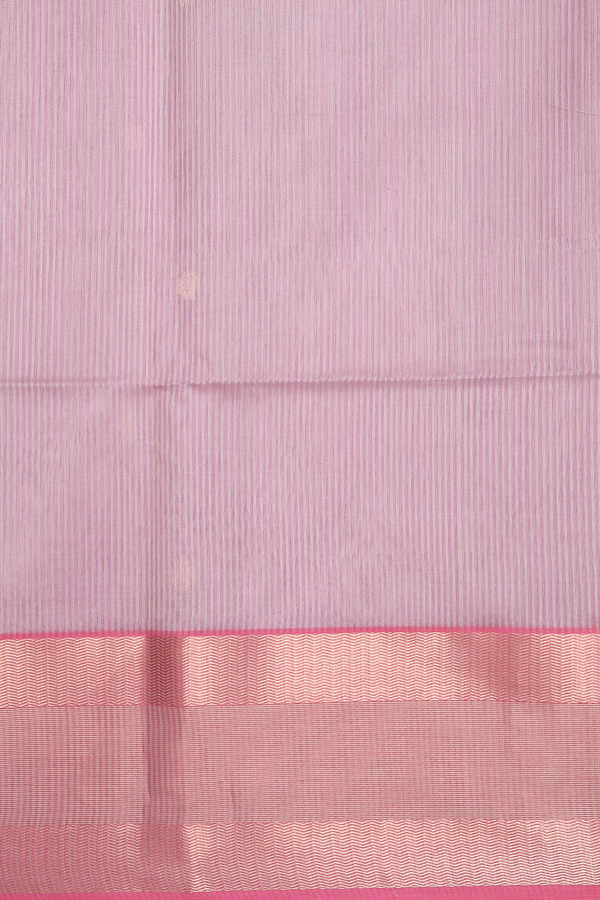 Maheswari Silk Cotton Saree In Pink With Floral Buttas