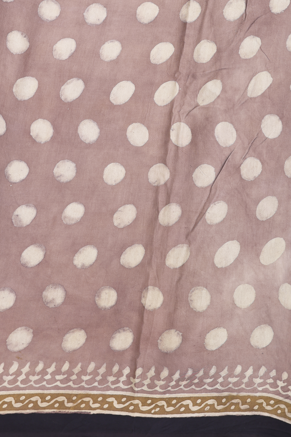 Modal Silk Saree In Black With Floral Design