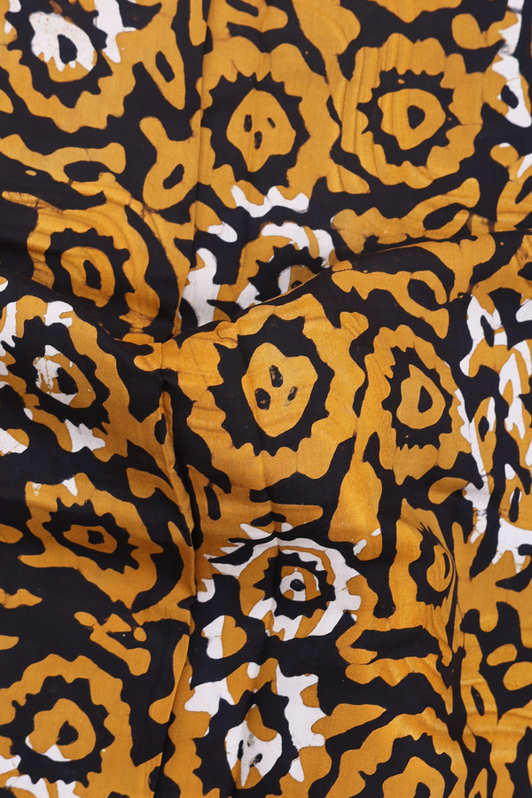 Modal Silk Saree In Black With Printed Design