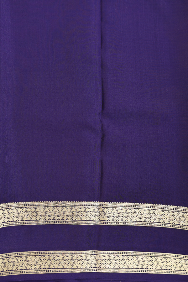 Mysore Silk Saree In Magenta With Checks Design