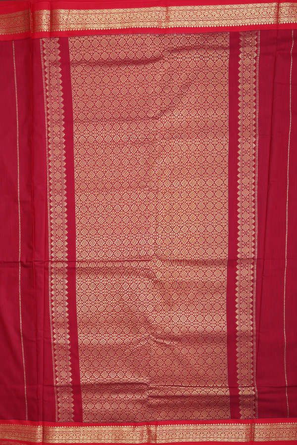 Nine Yards Apoorva Cotton In Green With Contrast Border