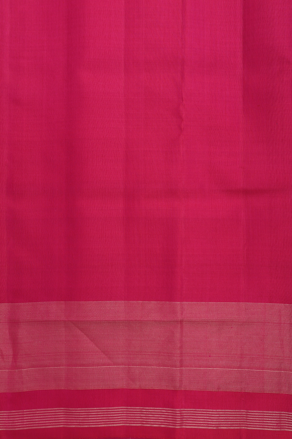 Patola Silk Saree In Blue With Chevron Design