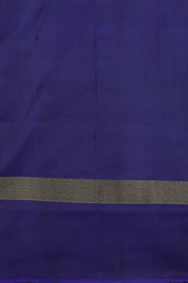 Pochampally Silk Saree In Cerulean Blue With Printed Design