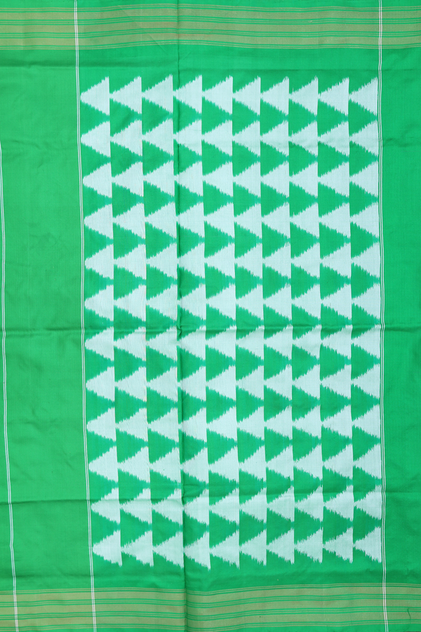 Pochampally Silk Saree In Purple Rose With Diamond Design