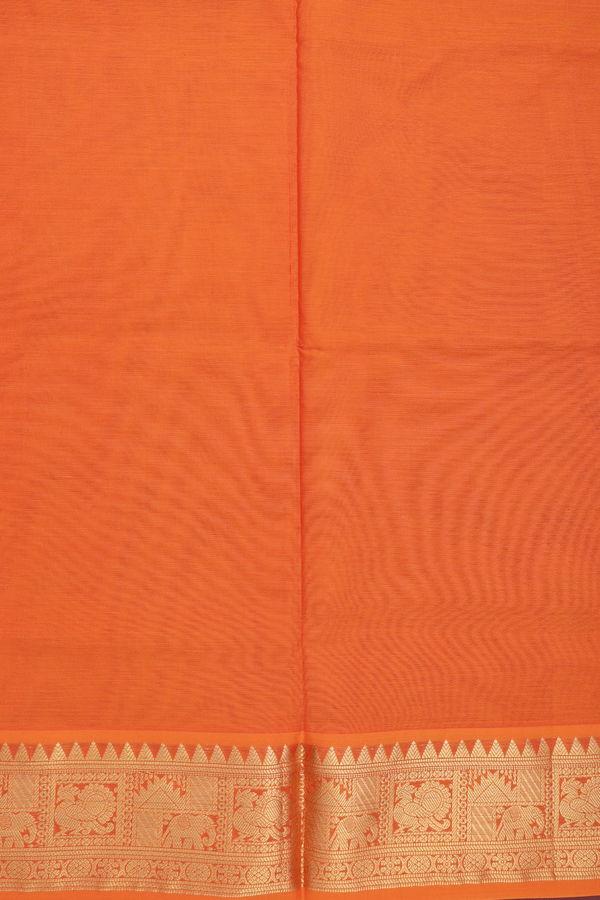 Silk Cotton Saree Celery Yellow With Malli Moggu Buttas