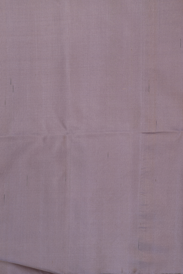 Soft Silk Saree In Dusty Purple With Zari Buttas