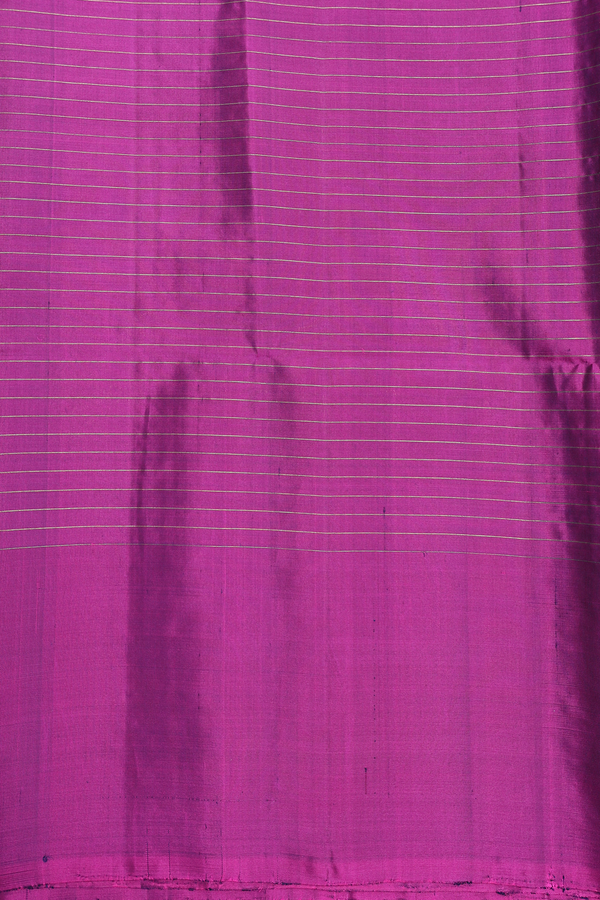 Soft Silk Saree In Navy Blue With Checks Design