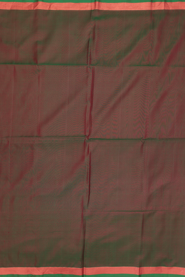 Soft Silk Saree In Plain Manthulir With Zari Border