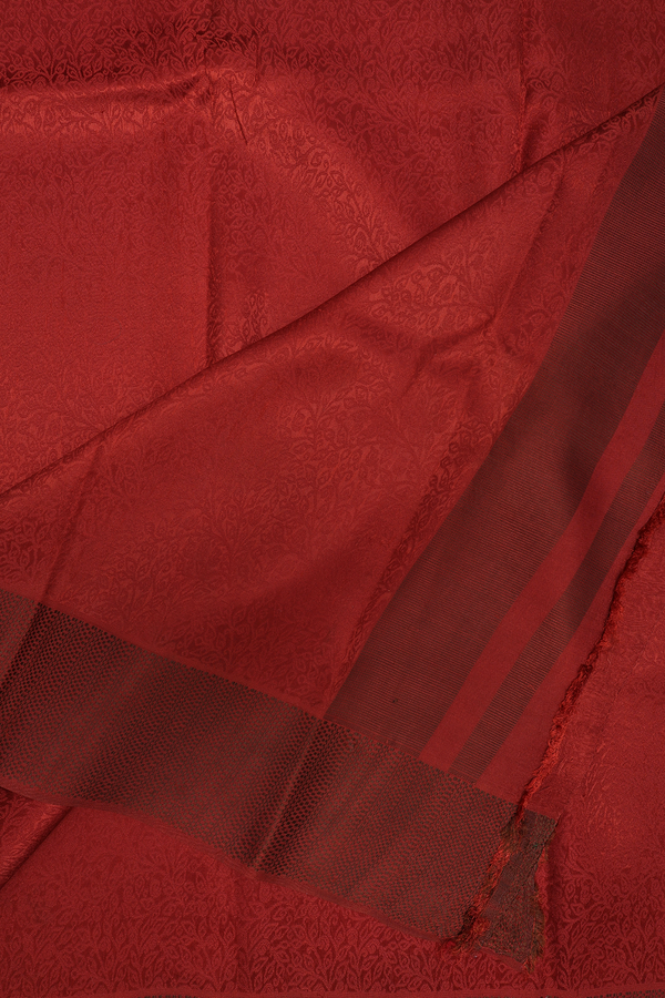 Threadwork Design Brown Silk Dhoti With Shirt Material