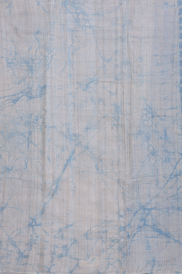 Tussar Silk Saree In Beige With Allover Design