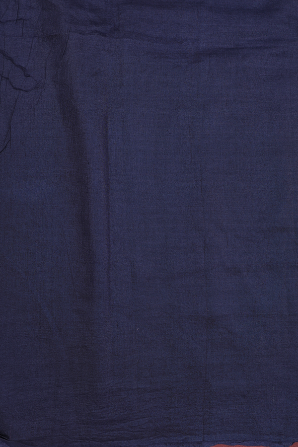 Tussar Silk Saree In Blue With Allover Design