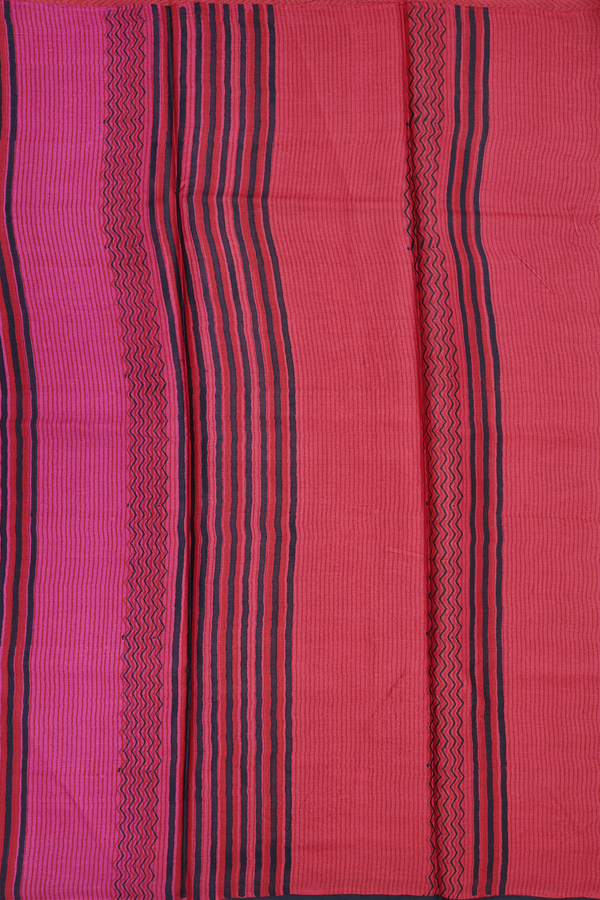 Tussar Silk Saree In Dark Grey With Printed Design