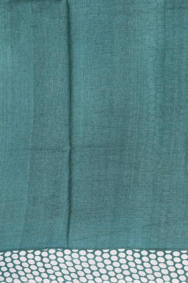 Tussar Silk Saree In Mustard Yellow With Printed Design