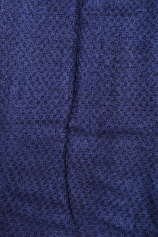 Tussar Silk Saree In Pine Green With Printed Design