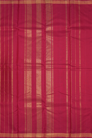 Zari Striped Multicolor Kanchipuram Silk Saree