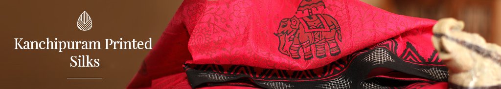 Kanchipuram Printed Silk