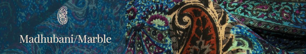Madhubani/Marble/Pashmina