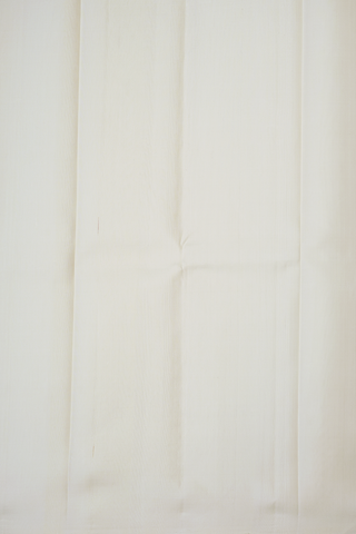 Zari Border White Silk Dhoti With Shirt And Angavastram Set
