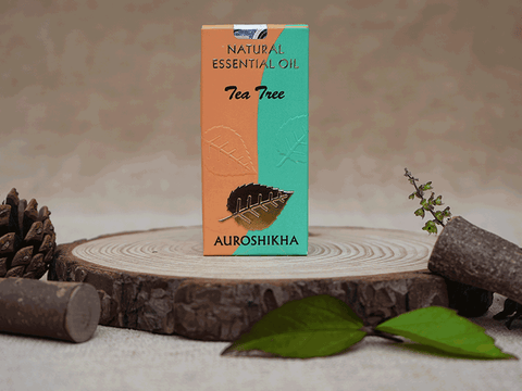 Pack Of 3 Natural Essential Oil- Tea Tree, Citronella, Basil