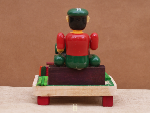 Wooden Handicraft Juice Seller For Showpiece