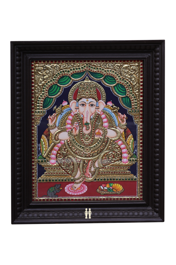 Lord Ganesha Tanjore Painting
