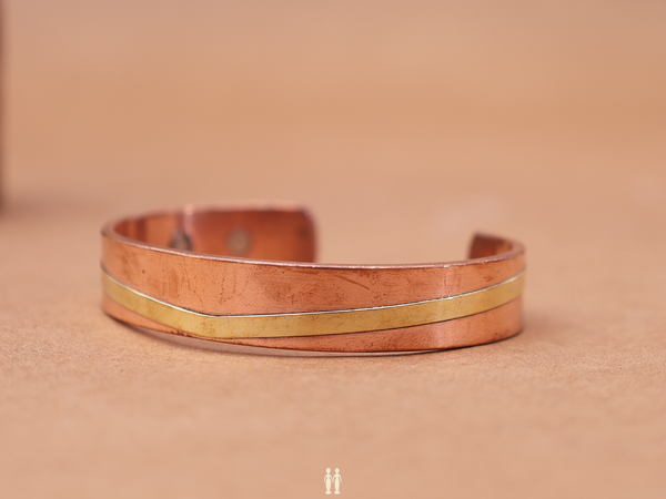 Copper Adjustable Kada For Kids