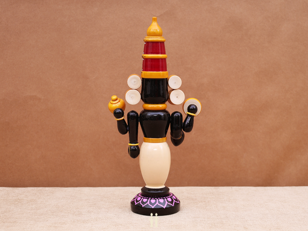 Wooden Handicraft Lord Venkateshwara For Showpiece
