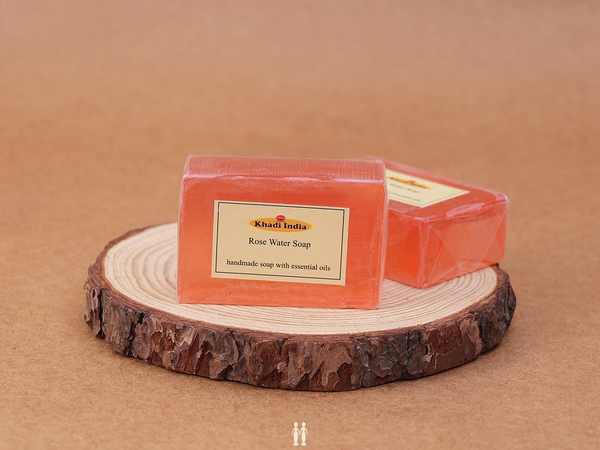 Rose Water Flavour Set Of 2 Handmade Soap