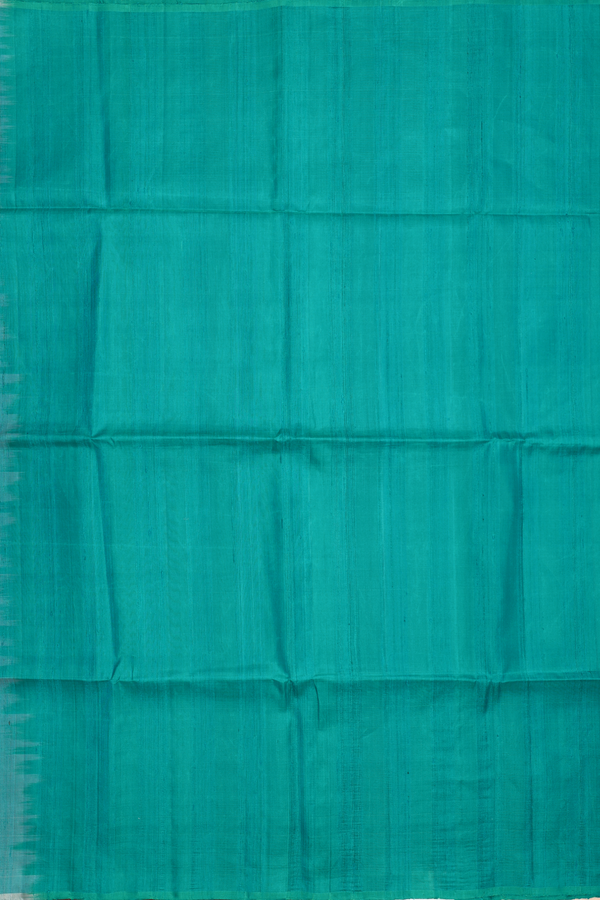 Plain Off White Raw Silk Saree