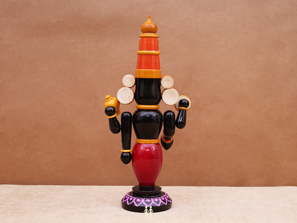 Wooden Handicraft Lord Venkateshwara For Showpiece