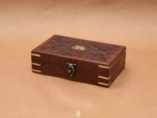 Wooden Jewellery Storage Box