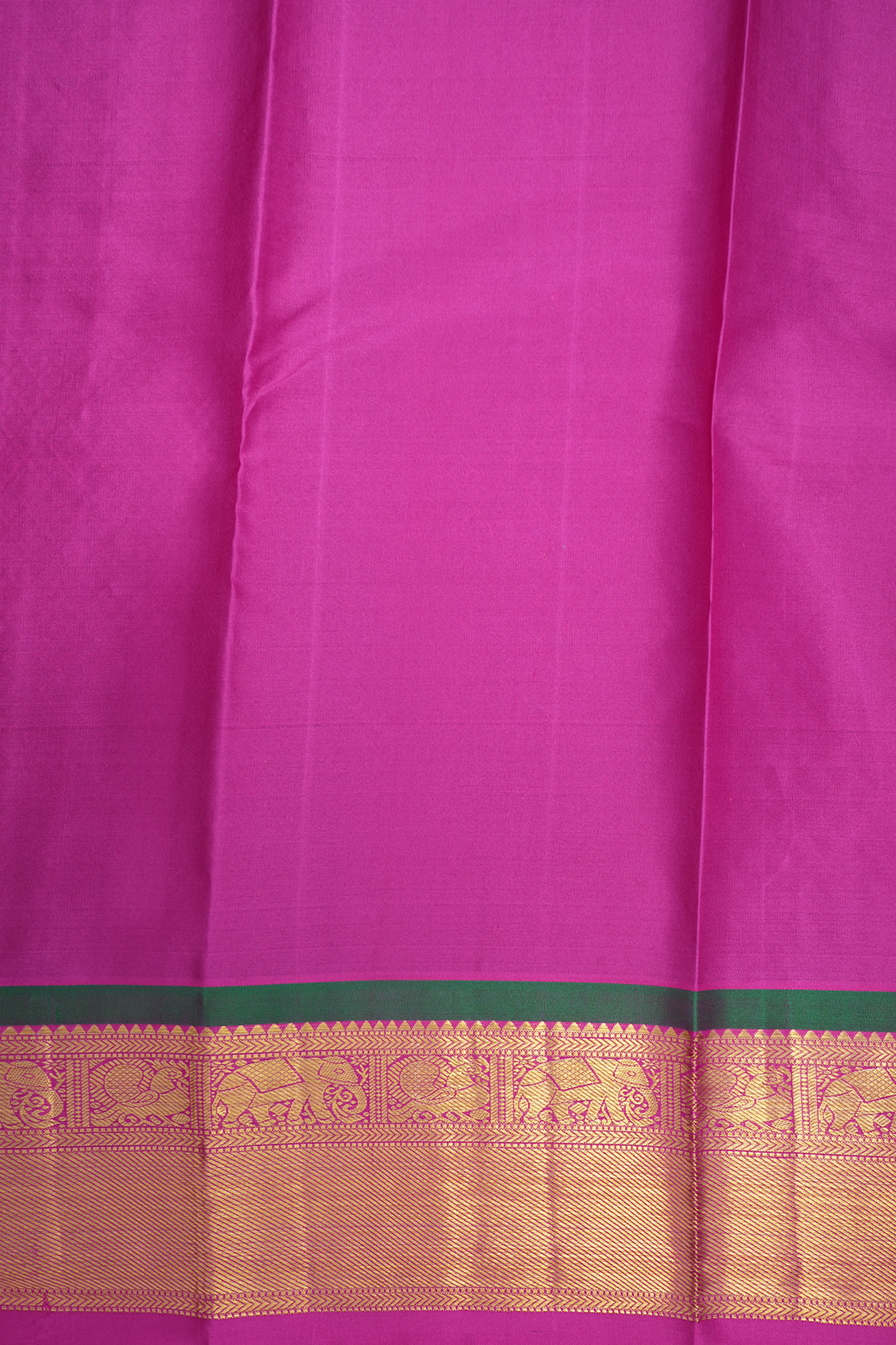 Floral Zari Buttas Regal Purple Kanchipuram Silk Saree