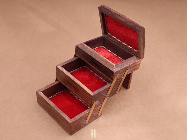 Wooden Jewellery Storage Box