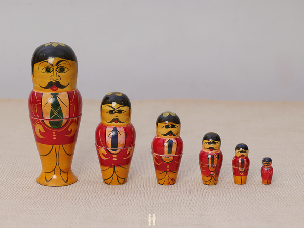 Wooden Handicraft Matryoshka Doll For Showpiece