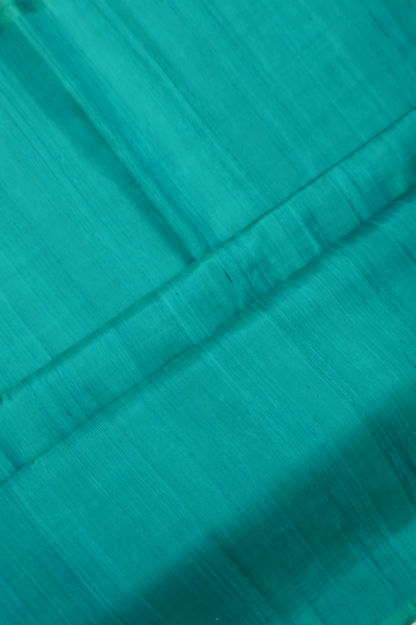 Plain Off White Raw Silk Saree