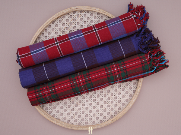 Multicolor Set Of 3 Cotton Towel