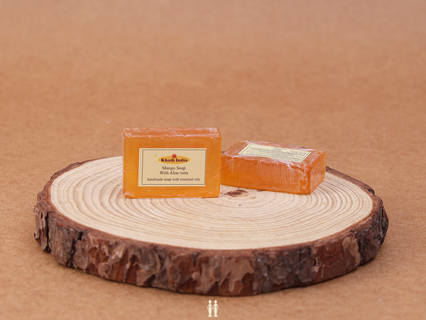 Mango With Alovera Flavour Set Of 5 Handmade Soap