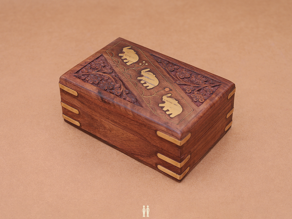 Wooden Jewellery Storage Box